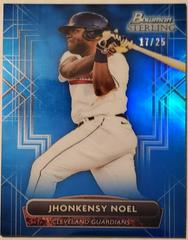 Jhonkensy Noel [Blue] Baseball Cards 2022 Bowman Sterling Prices
