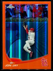 Jon Jay [Sepia Refractor] Baseball Cards 2013 Topps Chrome Prices