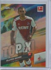 Ellyes Skhiri Soccer Cards 2022 Topps Chrome Bundesliga Top XI Prices