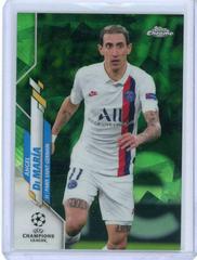 Angel Di Maria [Green Bubbles Refractor] Soccer Cards 2019 Topps Chrome UEFA Champions League Prices