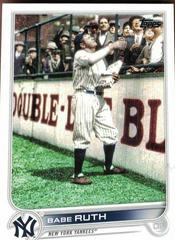 Babe Ruth [SSP Variation] #445 Baseball Cards 2022 Topps Prices