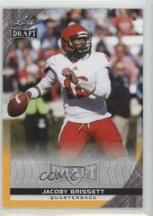 Jacoby Brissett [Gold] Football Cards 2016 Leaf Draft Prices