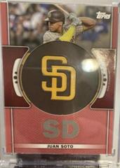 Juan Soto [Red] #TLP-JS Baseball Cards 2023 Topps Team Logo Patch Prices
