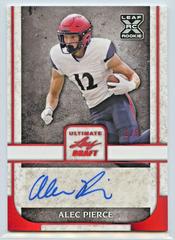 Alec Pierce [Red Spectrum] Football Cards 2022 Leaf Ultimate Draft Autographs Prices