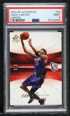 Vince Carter [Limited] #52 Basketball Cards 2004 SP Authentic Prices