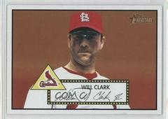 Will Clark #237 Baseball Cards 2001 Topps Heritage Prices