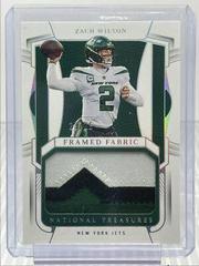 Zach Wilson [Holo Silver] #10 Football Cards 2022 Panini National Treasures Prices