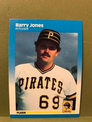 Barry Jones #611 Baseball Cards 1987 Fleer Prices