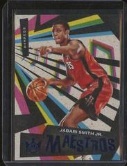 Jabari Smith Jr. [Sapphire] #25 Basketball Cards 2022 Panini Court Kings Maestros Prices