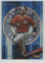 Bryce Harper [Blue Refractor] #25 Baseball Cards 2015 Bowman's Best Prices