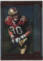 Jerry Rice Football Cards 1999 Bowman Prices