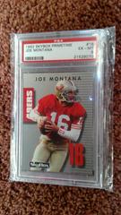 Joe Montana Football Cards 1992 Skybox Primetime Prices