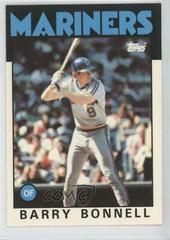 Barry Bonnell #119 Baseball Cards 1986 Topps Tiffany Prices