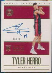 Tyler Herro [Autograph Gold] #128 Basketball Cards 2019 Panini Encased Prices