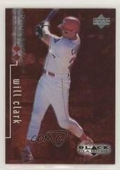 Will Clark [Double] #87 Baseball Cards 1999 Upper Deck Black Diamond Prices