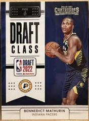 Bennedict Mathurin #1 Basketball Cards 2022 Panini Contenders Draft Class Prices