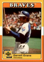 Darrell Evans #49 Baseball Cards 2001 Upper Deck Decade 1970's Prices