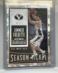 Jimmer Fredette [Cracked Ice Ticket] Basketball Cards 2015 Panini Contenders Draft Picks Prices