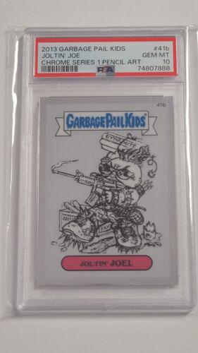 Joltin' JOE [Pencil Art] #41b 2013 Garbage Pail Kids Chrome