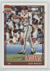 Jeff Manto #488 Baseball Cards 1991 Topps Desert Shield Prices