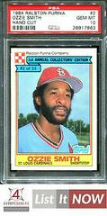Ozzie Smith Baseball Cards 1984 Ralston Purina Prices