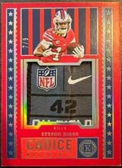 Stefon Diggs [Ruby] #CHM-14 Football Cards 2022 Panini Encased Choice Materials Prices