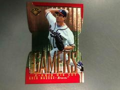 Greg Maddux [Die Cut] #372 Baseball Cards 1997 Leaf Fractal Matrix Prices