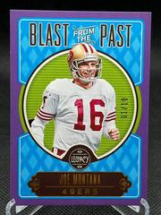 Joe Montana [Violet] #BP-10 Football Cards 2023 Panini Legacy Blast from the Past Prices