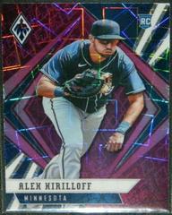 Alex Kirilloff [Purple Velocity] #2 Baseball Cards 2021 Panini Chronicles Phoenix Prices