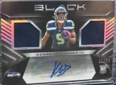 Kenneth Walker III [Silver] #RSM-KWA Football Cards 2022 Panini Black Rookie Signature Materials Prices