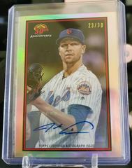 Jacob deGrom [Autograph] Baseball Cards 2019 Bowman 30th Anniversary Prices