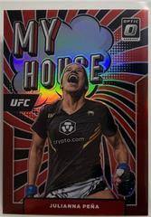 Julianna Pena [Red] #13 Ufc Cards 2022 Panini Donruss Optic UFC My House Prices