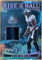 Brian Dawkins [Turquoise] Football Cards 2022 Panini Origins Rise to the Hall Prices