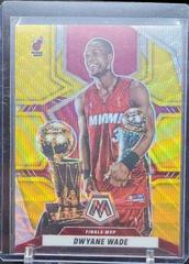 Dwyane Wade [Gold Wave] #299 Basketball Cards 2021 Panini Mosaic Prices