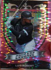 Luis Robert [Building Blocks] #21 Baseball Cards 2021 Panini Chronicles Crusade Prices