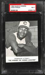 Vada Pinson Baseball Cards 1962 Kahn's Wieners Prices