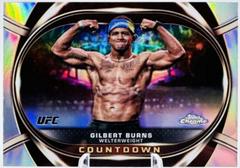 Gilbert Burns #COU-5 Ufc Cards 2024 Topps Chrome UFC Countdown Prices