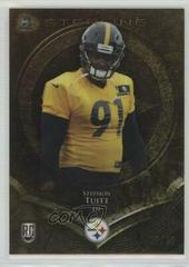 Stephon Tuitt [Gold Refractor] Football Cards 2014 Bowman Sterling Prices