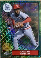 Ozzie Smith [Green] Baseball Cards 2022 Topps Silver Pack 1987 Chrome Prices