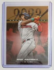 Jose Ramirez [Gold] #23GH-4 Baseball Cards 2024 Topps Greatest Hits Prices