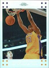 Andrew Bynum [Refractor] #78 Basketball Cards 2007 Topps Chrome Prices