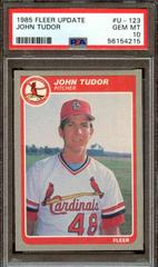 John Tudor #U-123 Baseball Cards 1985 Fleer Update Prices