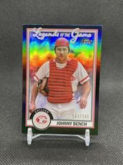 Johnny Bench [Black] Baseball Cards 2023 Topps Legends of the Game Prices