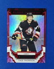 Tage Thompson [Red] #BDB-TH Hockey Cards 2023 Upper Deck Black Diamond Prices