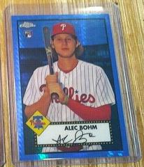 Alec Bohm [Blue Prism] #1 Baseball Cards 2021 Topps Chrome Platinum Anniversary Prices