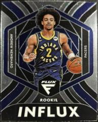 Andrew Nembhard #2 Basketball Cards 2022 Panini Flux Rookie Influx Prices