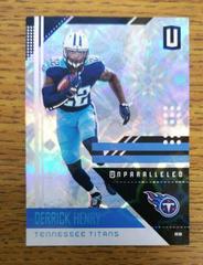 Derrick Henry [Galactic] #59 Football Cards 2019 Panini Unparalleled Prices