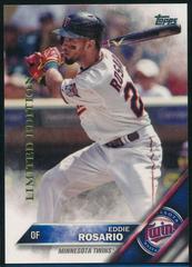 Eddie Rosario #128 Baseball Cards 2016 Topps Limited Edition Prices