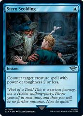 Stern Scolding [Foil] #71 Magic Lord of the Rings Prices