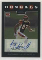 Andre Caldwell [Autograph] #TC212 Football Cards 2008 Topps Chrome Prices